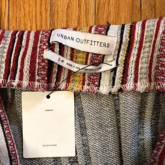 NWT Urban Outfitters striped jumper overall skirt size S - Picture 7 of 11